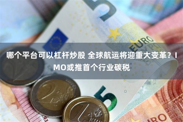 哪个平台可以杠杆炒股 全球航运将迎重大变革？IMO或推首个行业碳税